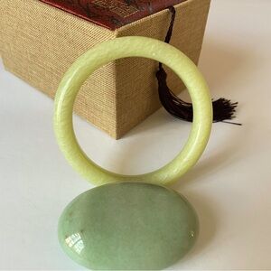 Authentic Natural Jade Bangle
